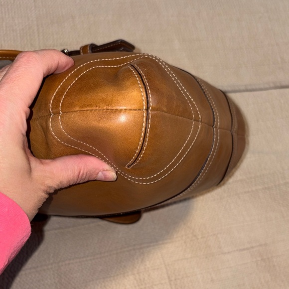 Coach Vintage Soho  Leather/Silver Buckle Crossbody Bag Saddlebag Hang Tag. 9480 - Picture 10 of 16